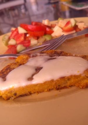 Una foto de Hamburguesa de calabaza y zanahoria