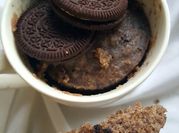 A picture of oreo mug cake