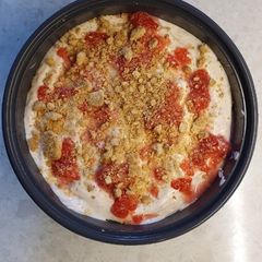 A picture of Strawberry Cheesecake Icecream.