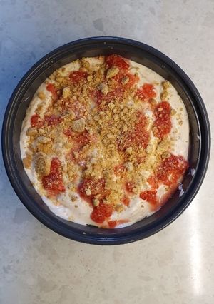 A picture of Strawberry Cheesecake Icecream.