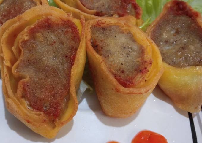 Chicken Egg Roll ala Hokben (tanpa kukus)