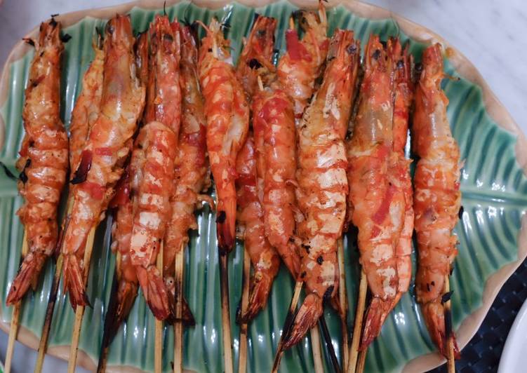 Steps to Make Favorite Grilled Tiger Shrimp