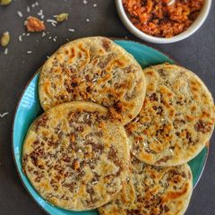 A picture of Thengai Obbattu / Coconut Poli.