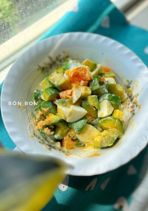 Hình của món Salad Bơ Trứng.