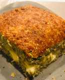 Budín de alcachofas