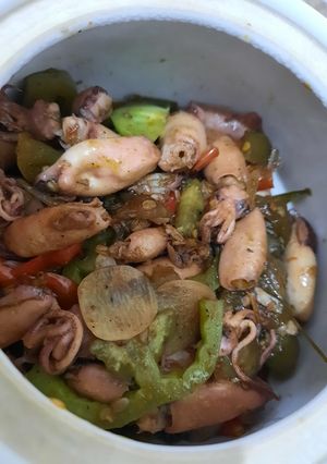 Foto resep Tumis Cumi Pelangi