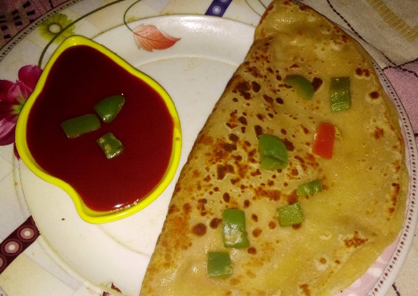 Pizza paratha