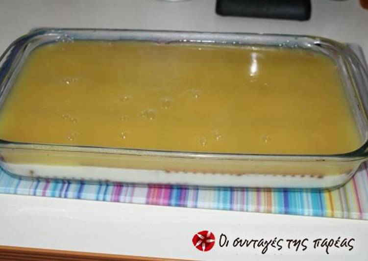 Recipe of Quick Fridge dessert with orange juice