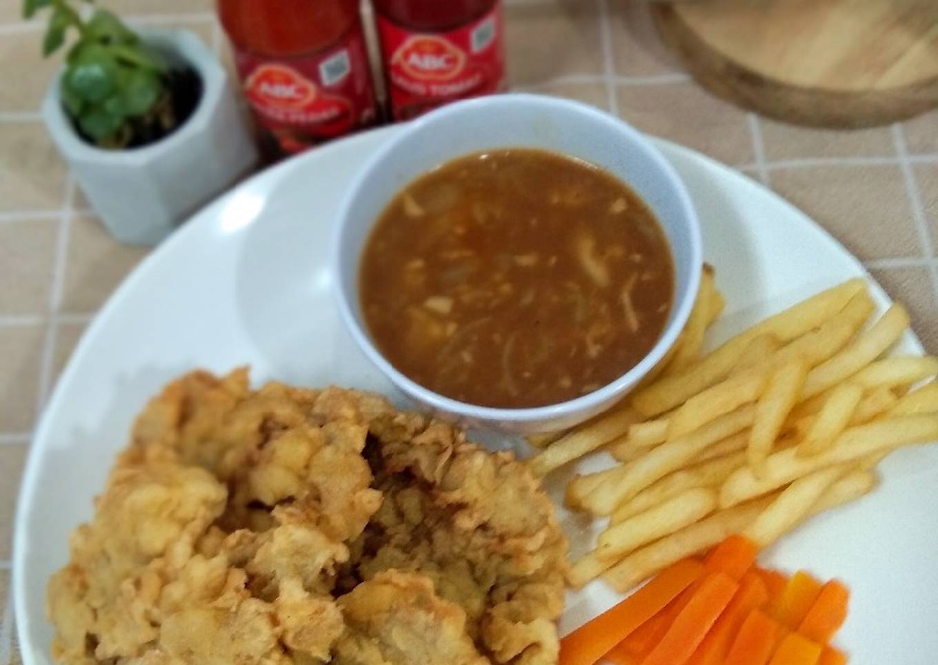 Crispy Steak ala Waroeng Steak