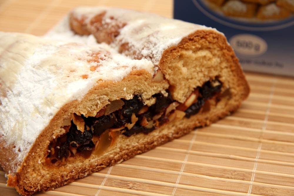 Drezdai Stollen (eredeti recept) recept recept fotó