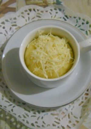 Foto resep Cheese Mug Cake (No Oven, No Mixer, No Eggs)