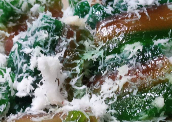 Cara Gampang Membuat Ongol Ongol Pelangi / Latok Rainbow, Menggugah Selera