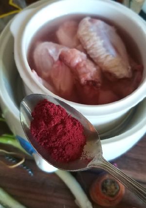 Foto resep Sup ayam angkak