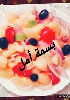 صورة لوصفة سلطة صيفية رائعة 🤩👍