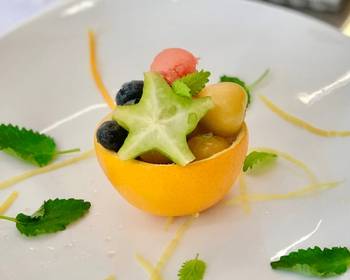 Easy Recipe Fresh Fruits Salad with honey citrus dressing Delicious and Healthy