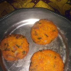 A picture of Carrot vada.