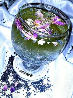 عکسی از دستور شربت تخم شربتی🍸