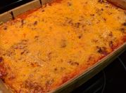 A picture of mexican lasagna