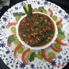A picture of Soyabean ki hot spicy dal.