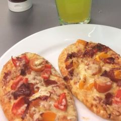 A picture of Pitta Bread Pizza.