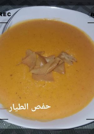 صورة لوصفة شوربة طماطم بالجبن