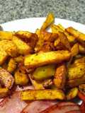 Patatas fritas caseras