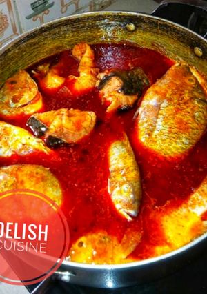 A picture of Fresh fish (Tilapia) soup.