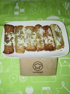 Foto resep 184. Roti Goreng Isi Coklat Topping Keju by Uliz Kirei