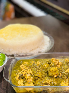 عکسی از دستور خورشت گوجه سبز