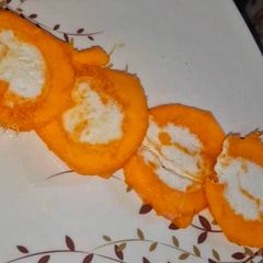 A picture of Mango Stuffed Kulfi.