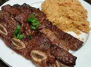 A picture of grilled ribs