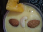 A picture of almond drink beverage