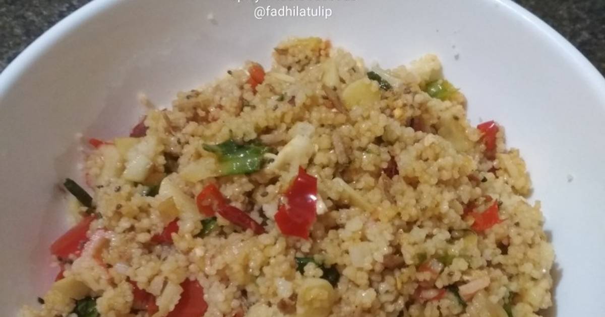 Resep Spicy Fried Couscous with Chia Seed oleh fadhilatulip Cookpad