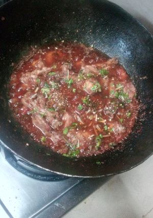 A picture of Chicken Karahi.