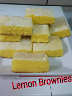 Foto resep Super simple Lemon Brownie