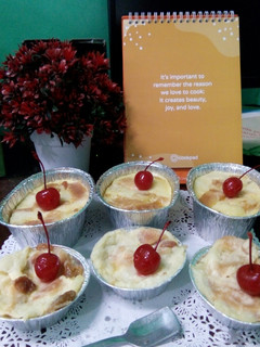 Foto resep Puding Roti Tawar Kukus