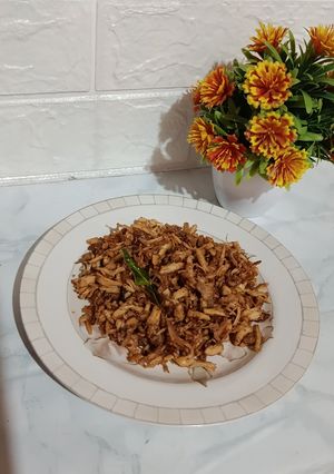 Foto resep Ayam Suwir (isian lemper)