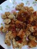 Cumi krispi asam manis