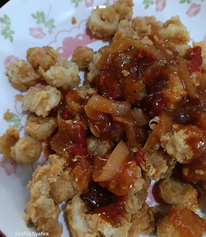 Foto resep Cumi krispi asam manis