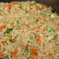 Veggie Fried Rice A picture of Veggie Fried Rice.