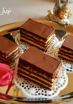 Narancsos mézes szelet recept fotója