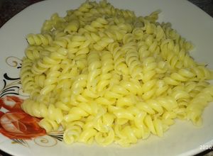 Una foto de Fideos al microondas!