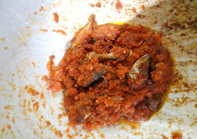 Sambel ikan klotok