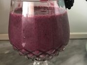 A picture of blackberry breakfast