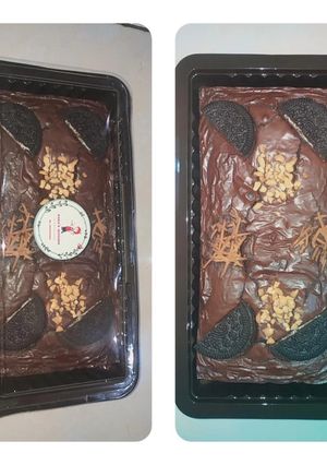Foto resep Fudgy brownies shiny crust