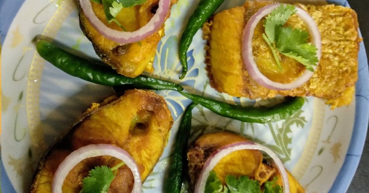 Rohu fish fry Recipe by Mousona Kanrar Cookpad