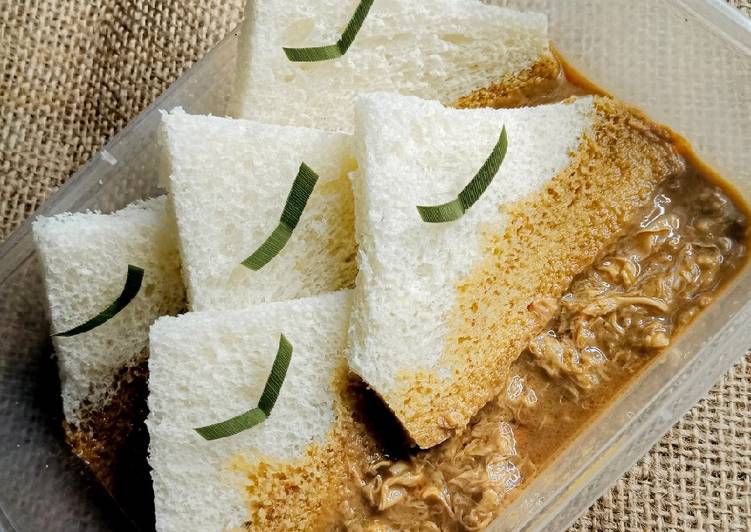 Roti Tawar Kuah Srikaya
