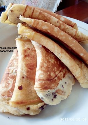 Foto resep Pancake isi coklat