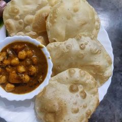 Chole puri A picture of Chole puri.