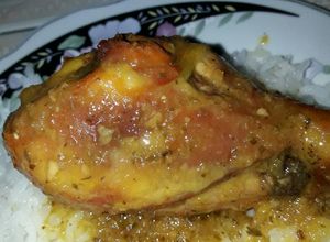 Una foto de Presas de pollo asadas